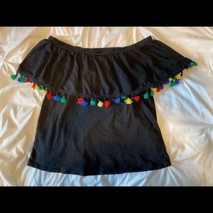 Off the shoulder shirt by Velvet